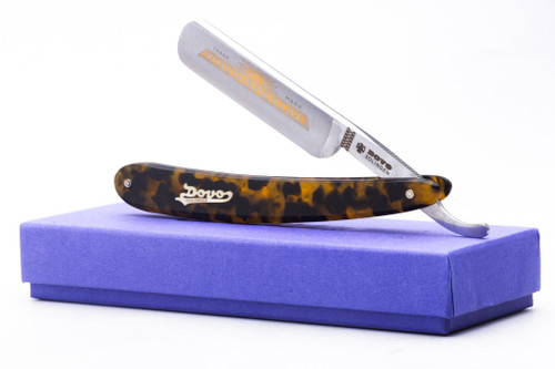 5/8" Dovo Solingen Faux Tortoise Shell Straight Razor