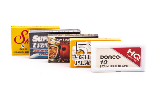 Double Edge Safety Razor Sample Pack - Mild