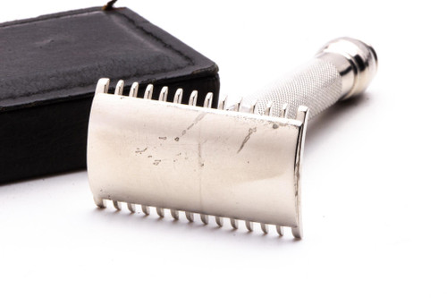 1920's Gillette Ball End Old Type Double Edge Safety Razor Set | Original Condition