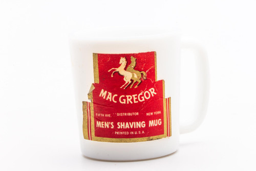 Vintage MacGregor Men's Shaving Mug