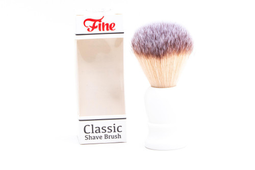 Fine Accoutrements | Classic All White Shave Brush