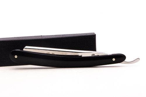 6/8" Ralf Aust Spanish Tip Hollow Ground Straight Razor With Jimps | Acrylic Scales