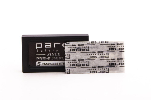 Parker | Premium Platinum Stainless Steel Double Edge Razor Blade
