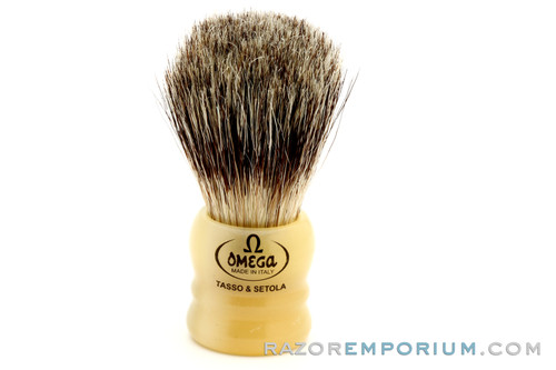 Omega | 11047 Boar/Badger Bristle Shaving Brush 
