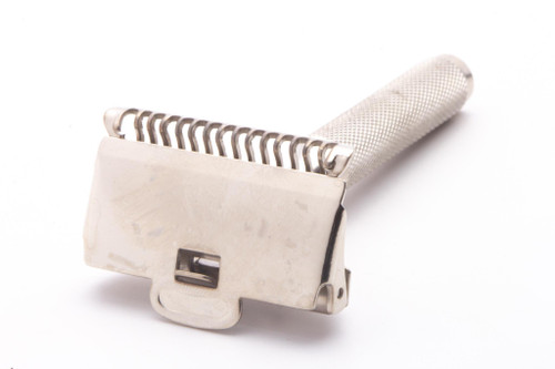 1920's Gem Single Edge Demaskeene Safety Razor | Factory Nickel Revamp