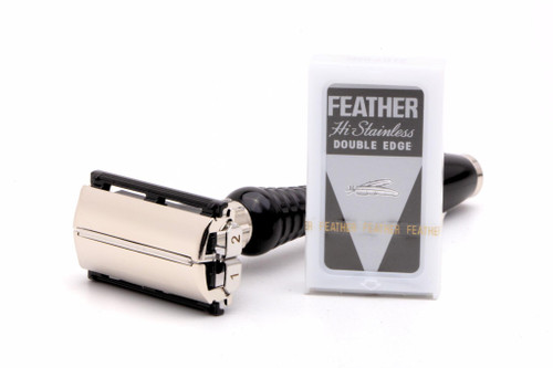 Feather Adjustable Double Edge Safety Razor