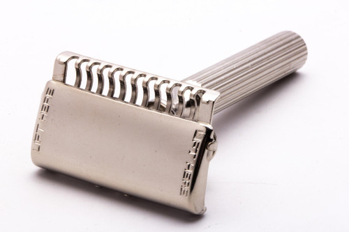 1914 Ever Ready Single Edge Safety Razor |Factory Nickel Revamp