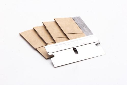 AccuTec Pro | 10 Premium Coated Stainless Steel Single Edge Razor Blades