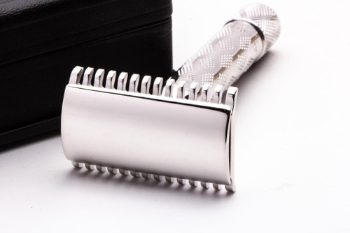 1927 Gillette New Standard Double Edge Safety Razor Set | Rhodium Revamp