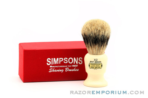 Simpsons | Commodore X2 Best Badger Shave Brush