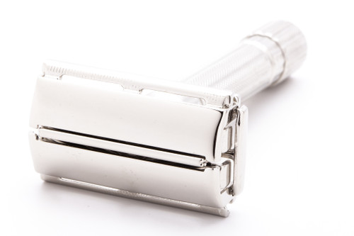 1947-50 Gillette Aristocrat Double Edge Safety Razor | Factory Nickel Revamp