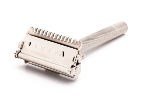 Valet Auto Strop Single Edge Razor | Factory Nickel Revamp