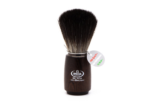 Omega | 0196712 HI-BRUSH Synthetic Shaving Brush