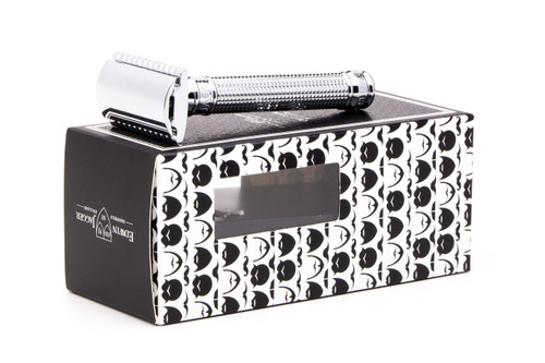 Edwin Jagger DE3D-14BL Diamond Laser Cut 3D Handle Safety Razor #1