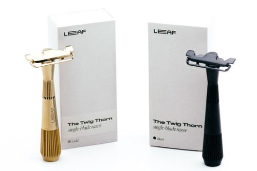 Leaf Twig-Thorn Single Edge Razor