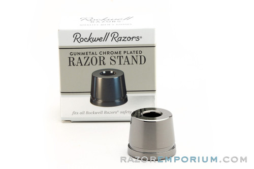 Rockwell | Gun Metal Chrome Safety Razor Stand