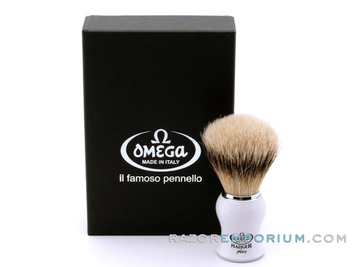 Omega | B6745 Badger Plus Shaving Brush