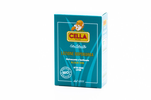 Cella Bio Organic After Shave Lotion (splash) with Aloe Vera - 100ml | Made in Milan