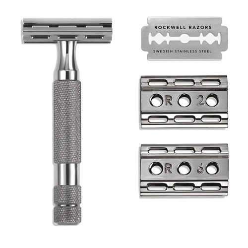 Rockwell | 6C Gun Metal Adjustable Double Edge Safety Razor