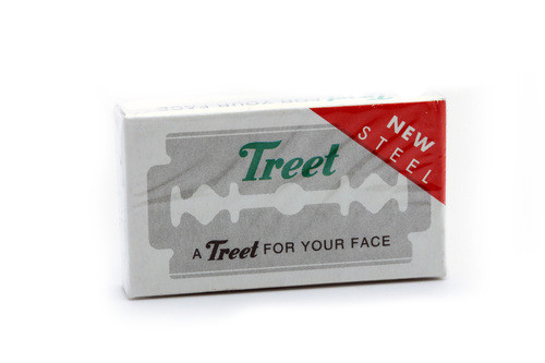 Treet New Steel Double Edge (DE) Razor Blades